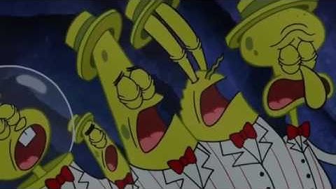 who am i but everytime spongebob says "who" the video speeds up