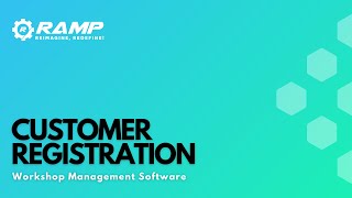 B1. CUSTOMER REGISTRATION | RAMP Workshop Management Software screenshot 3