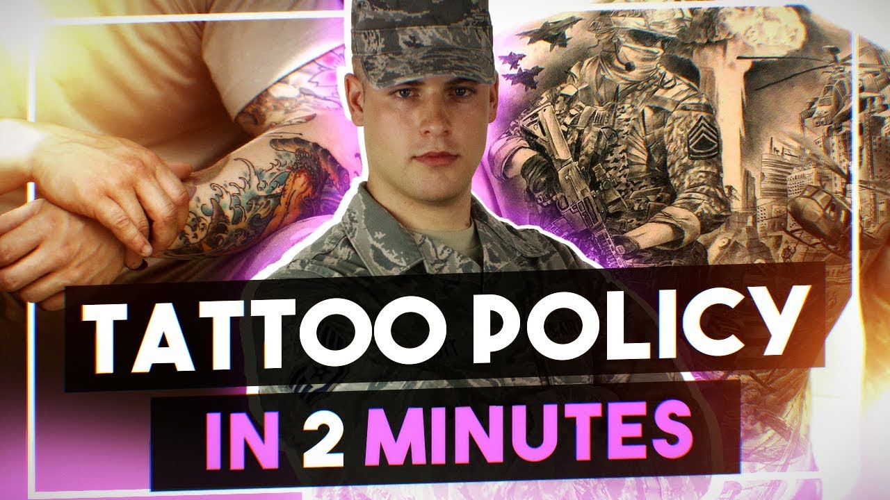 Air Force Tattoos Policy - YouTube