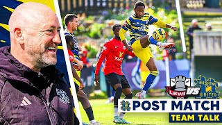 Lewes vs Hashtag United - POST MATCH - SPOILERS!