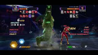 Moleman vs Spider-Woman (Jessica Drew) Once Again Tile 29 AW S61