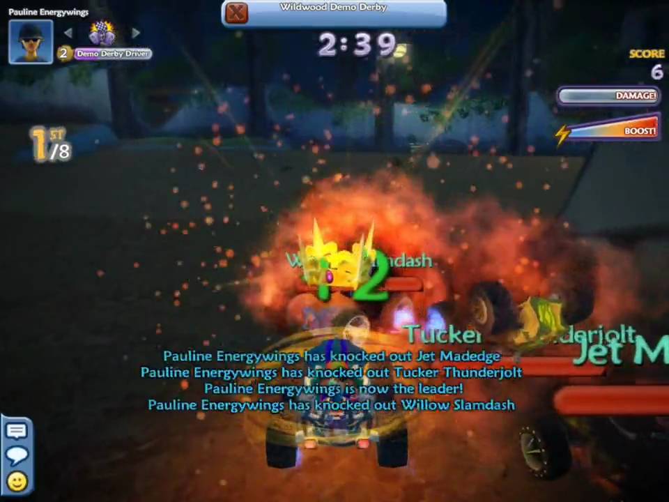 Free Realms - Derby Game
