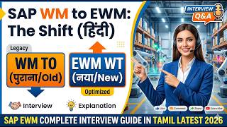 9.SAP EWM Interview Q&amp;A: Transfer Order (TO) vs. Warehouse Task (WT) Explained in Hindi