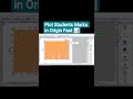 “Origin Histogram in 60 Seconds | Student Scores Made Visual!”