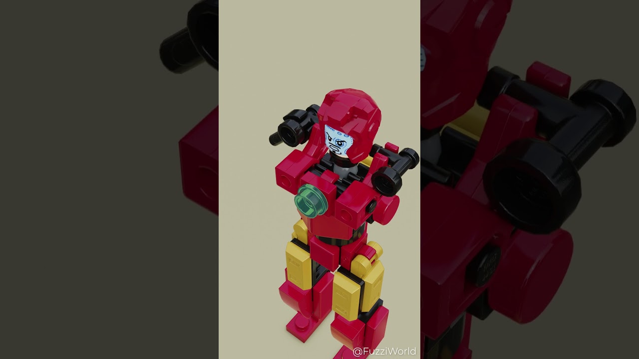 Lego Iron Man Build 