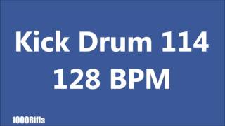 Kick Drum K114 : 128 BPM : Beats Per Minute