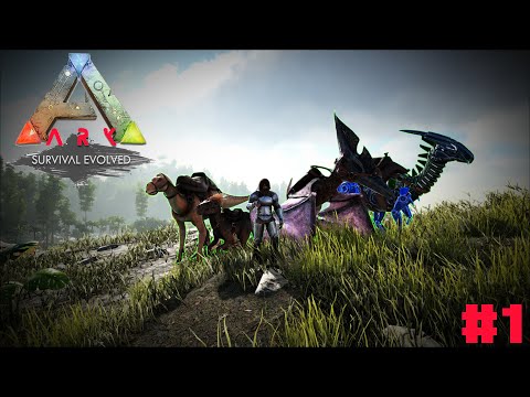 მე და ლუკა ყველა ბოსის წინააღმდეგ ! - Ark Survival Evolved - ეპიზოდი 1