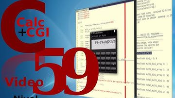 59 Programacion C + CGI Linux Nivel Pre-Intermedio Tutorial Calculadora