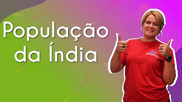 Qual é a população da Índia em 2020?
