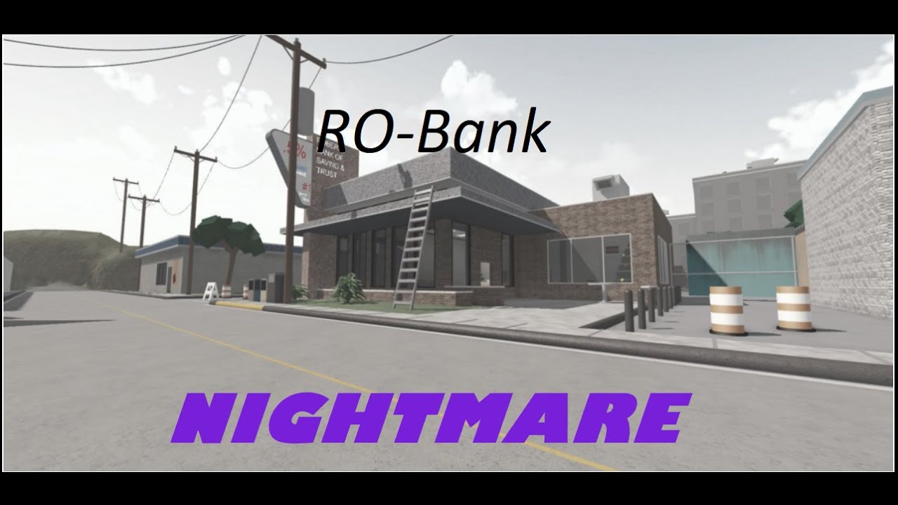 Ro Bank Nightmare Notoriety Roblox Solo Stealth Youtube - roblox notoriety blood money stealth