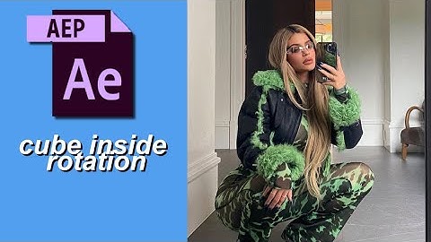 cube inside rotation without plugins - after effects tutorial