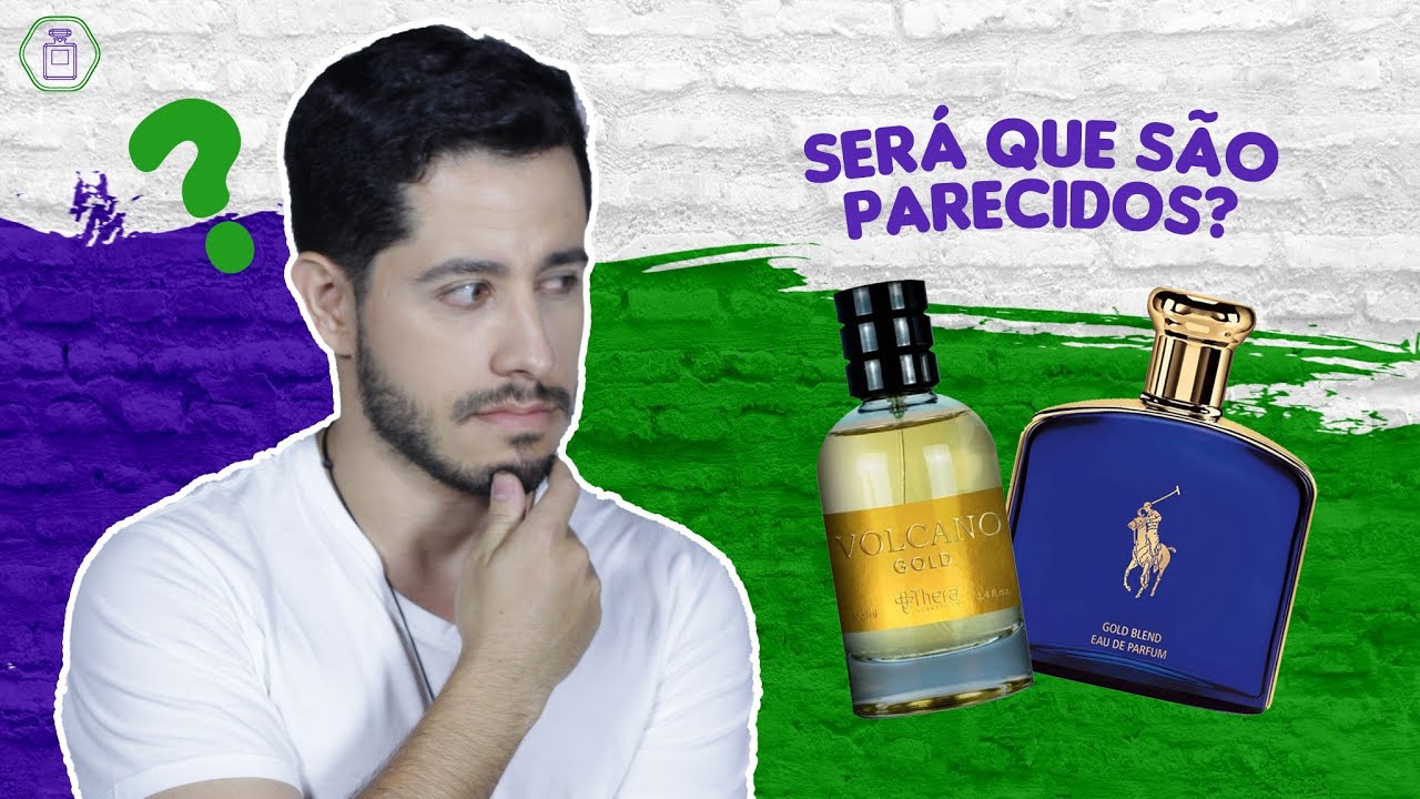 Parecidos, mas nem tanto! ( Polo Blue Gold Blend x Volcano Gold)