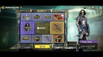 New Legendary ICR -1 SABRE BLADE | Chromium Iron Draw | Foxtrot Nomad |  #codm #luckydraw #gunsmith