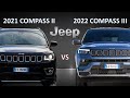 All-New 2022 Jeep Compass III vs 2021 Jeep Compass II | See the difference