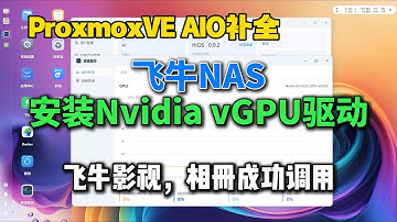 PVE虚拟机ALL IN ONE补全,飞牛NAS虚拟机安装Nvidia vGPU驱动