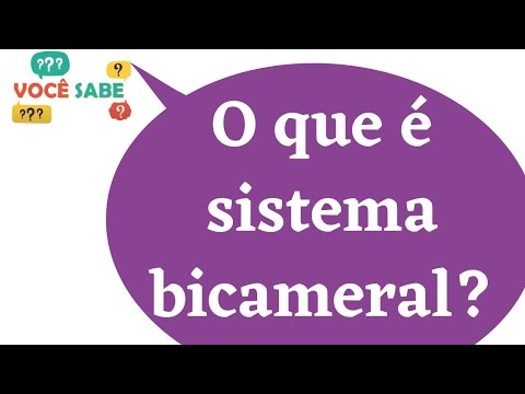 Vídeo: O que é sistema bicameral?