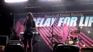 Leia Schwartz Sings For Good - 2012 Pinecrest Relay For Life Luminaria Ceremony