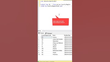 Thumbnail of #SQL Trick to Order by Multiple Columns Desc and Asc. #datascience #coding #mssql #sqltips