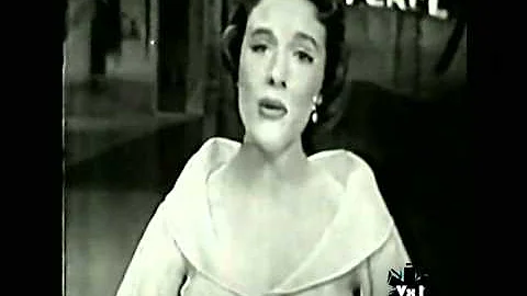 JULIE ANDREWS: a 1956 live performance of I Could ...