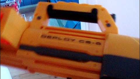 Nerf Deploy CS-6 Shooting Test