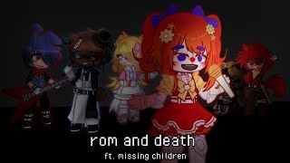 Rom and Death Meme | The Missing Children, Elizabeth Afton | FNaF