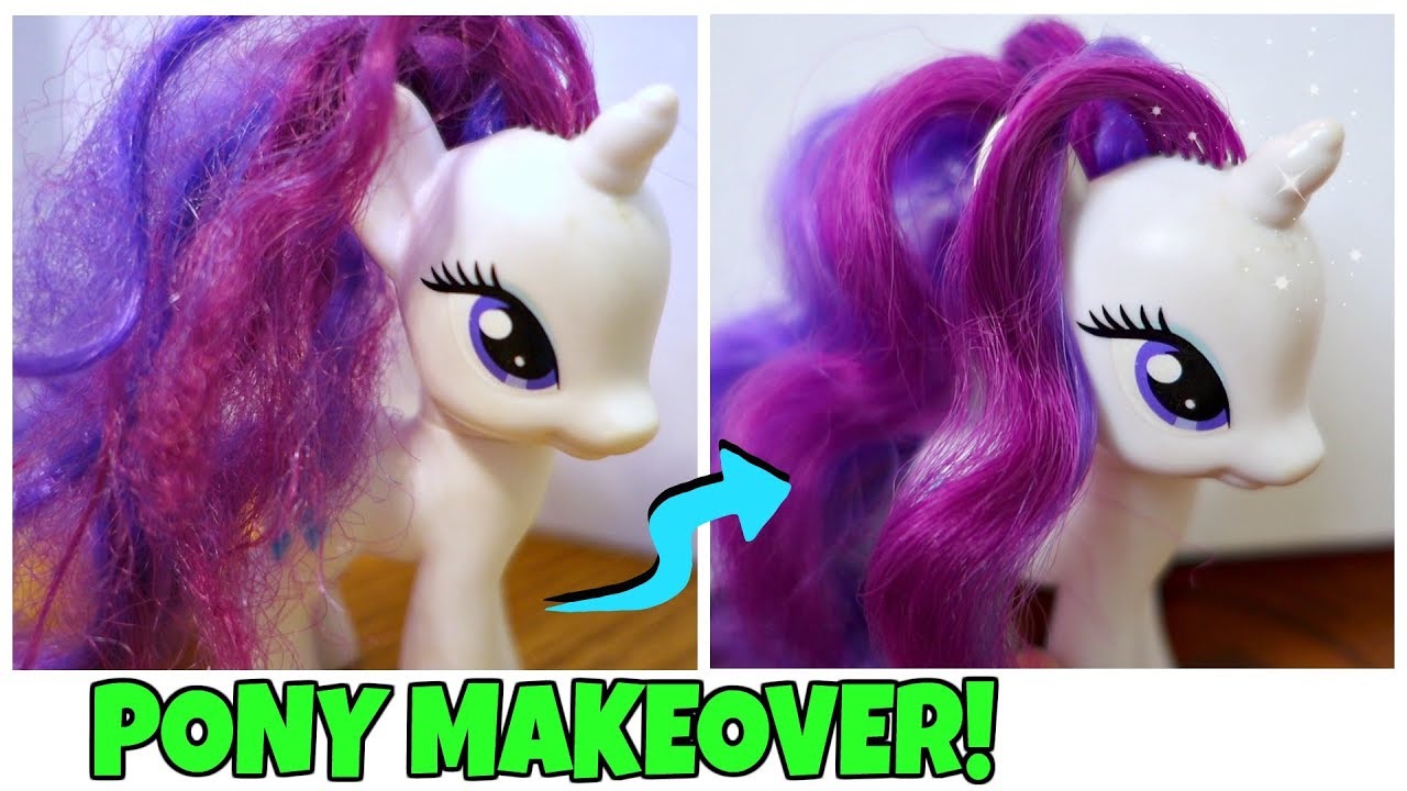 My Little Pony Makeover How To Fix My Little Pony Hair Diy