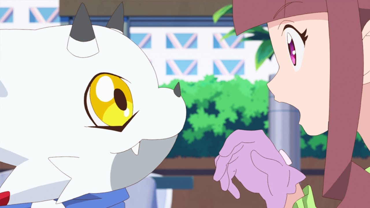 Digimon's New Female Protagonist Meets Her Partner Angoramon