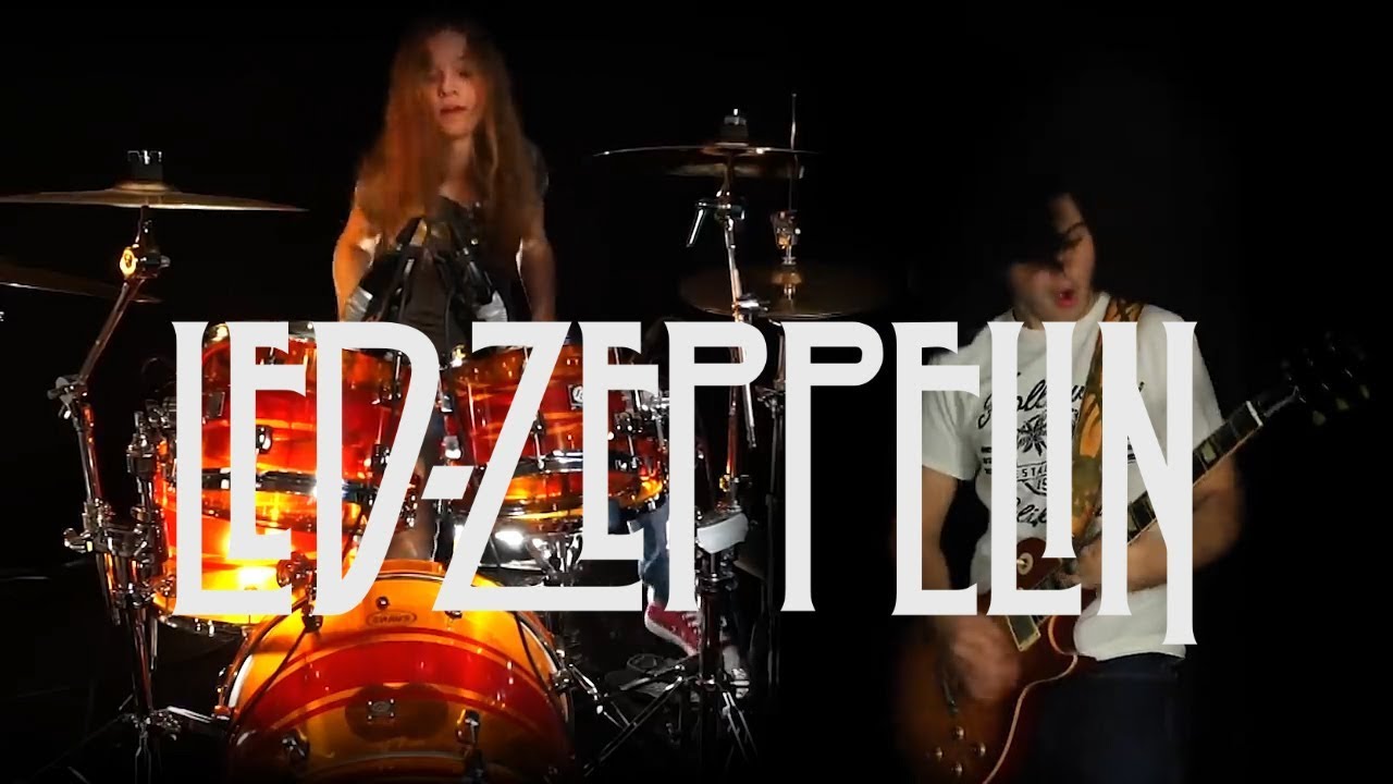Led Zeppelin - My Best Solos; with Andrei Cerbu, Sina-Drums & Alyona