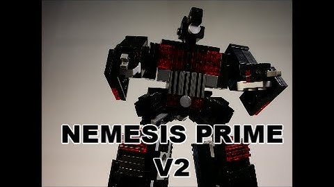 Lego Transformer Nemesis Prime (Mini) V2 By BX Brix