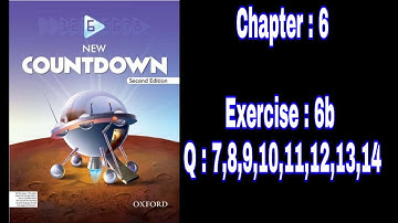 Countdown Mathematics 6 Solutions ll Exercise : 6b  ll Q :7,8,9,10,11,12,13,14 ll Kaleem Ullah