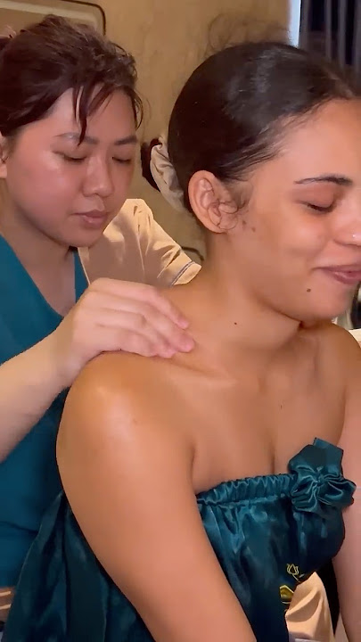 ASMR: Pijat Batu Panas Seluruh Tubuh yang Menenangkan untuk Menghilangkan Stres #shorts