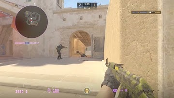 CS2: mirage trigger discipline