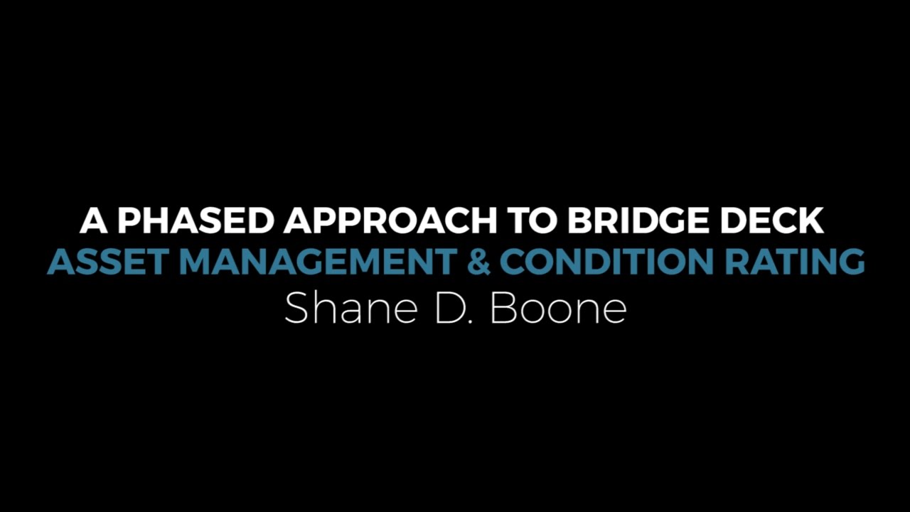 Bridge Deck Asset Management and Condition Rating - A Phased Approach