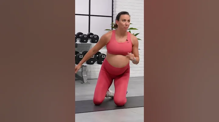 THE BEST Pregnancy Exercise for Back Pain! #preganancy #pregnancyfitness #backpain