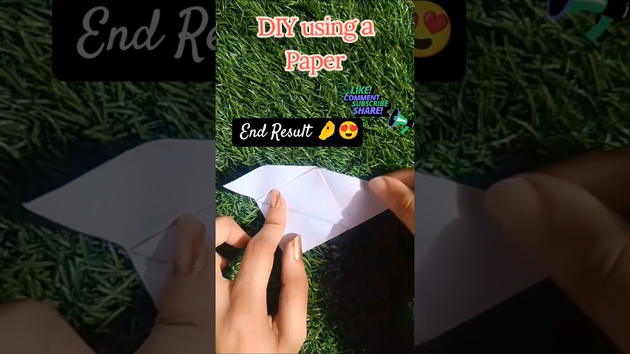 DIY using Paper | DIY Bookmark 