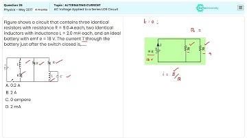 Crack NEET 2017: AC Voltage Applied to a Series LCR Circuit | Alternating Current Q26 Answer Review
