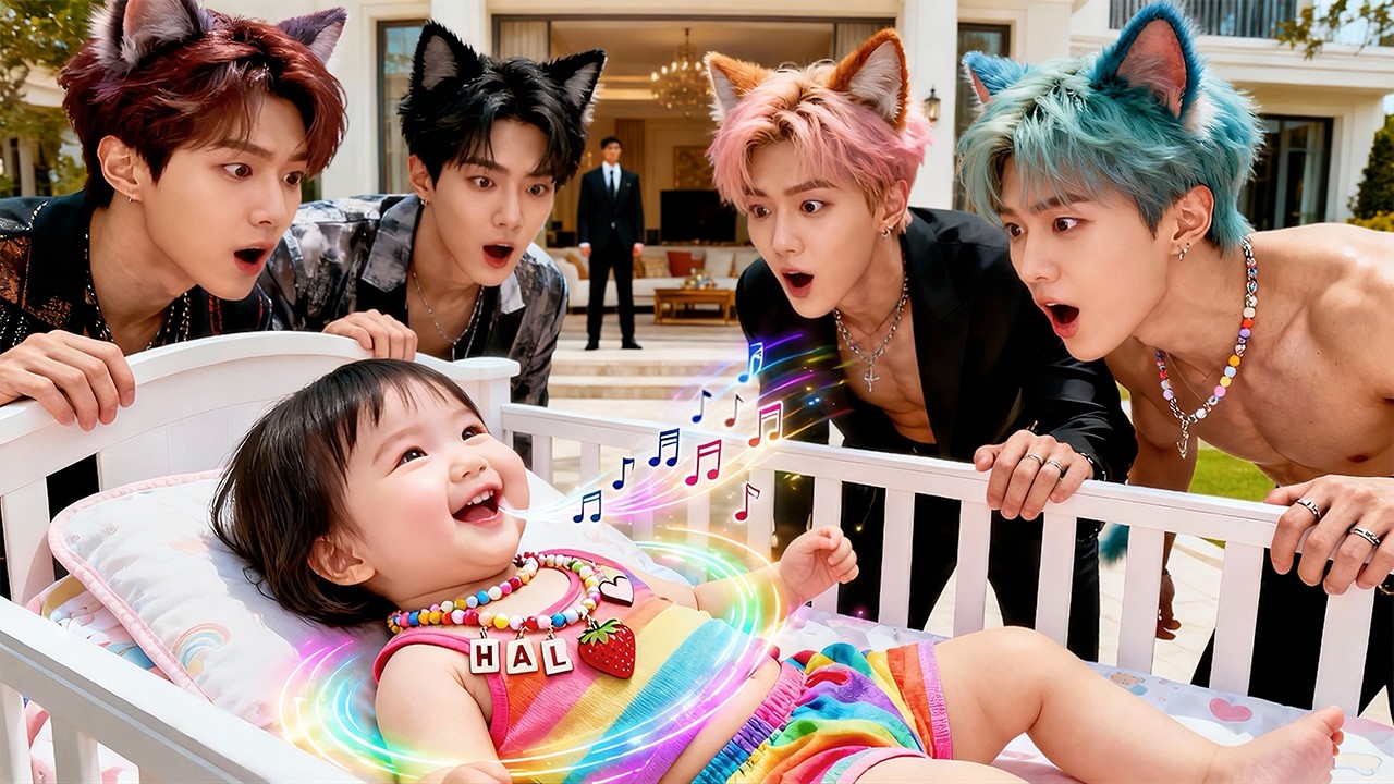 😲 Lobisomem ouviu os pensamentos do bebê abandonado e salvou a família! Ela era a filha perdida!💖