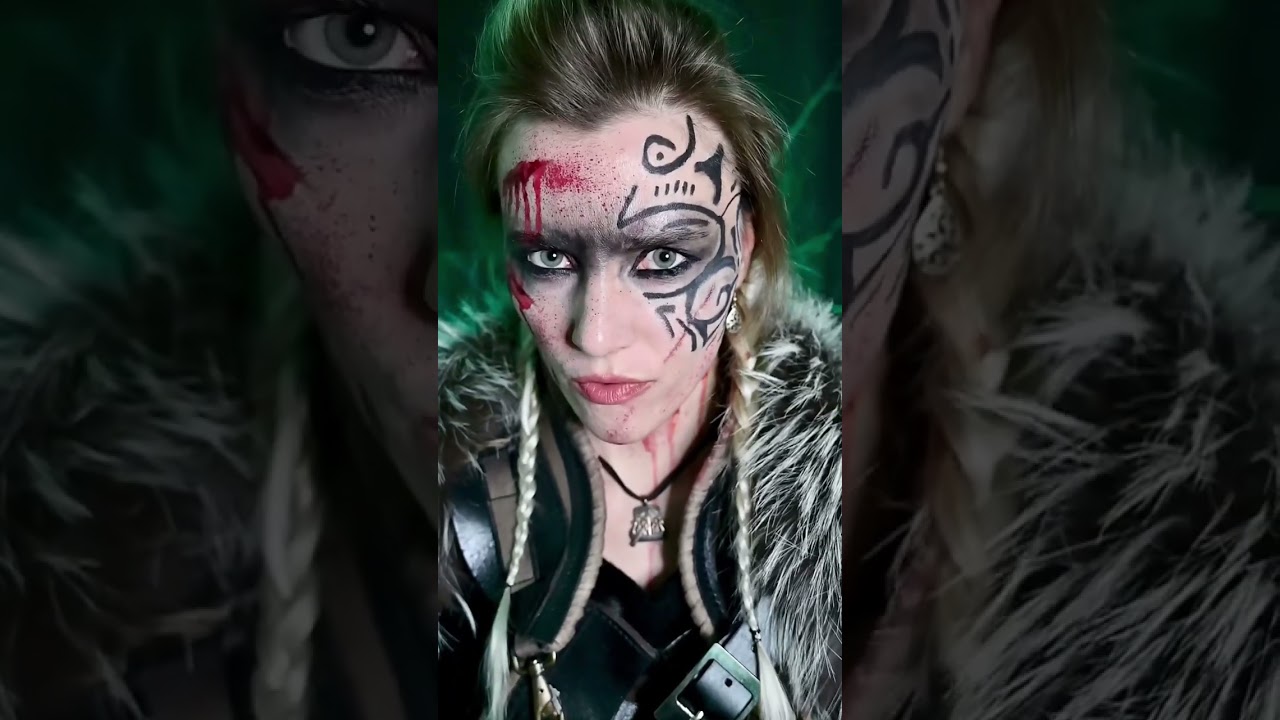 Ó Valhalla - SKÁLD | Viking songs | Viking makeup | Eivor cosplay - Assassin’s Creed Valhalla
