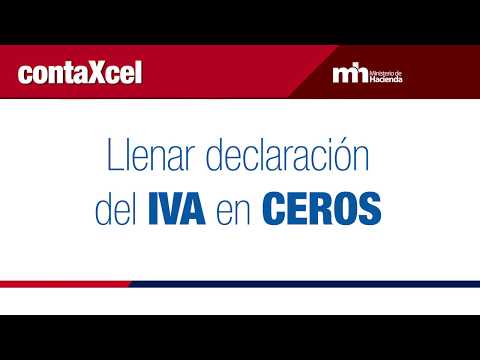 Llenar declaración IVA