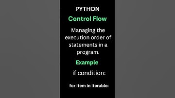 Python Control Flow #python #programming #coding #shorts #trending #fyp