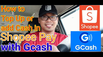 How to Top up or Add Cash in Shopee pay with Gcash easy tutorial