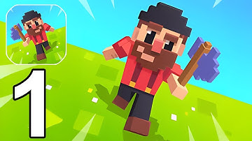 Craft Valley - Building Game Part 1 Gameplay Walkthrough Android IOS