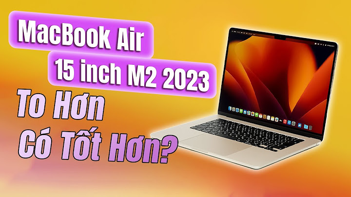 Đánh giá macbook air 2023 mmgf2