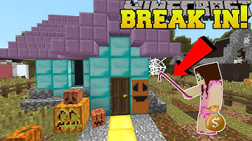 Minecraft: BREAKING INTO A HOUSE!!! - Trick Or Treat - Custom Map
