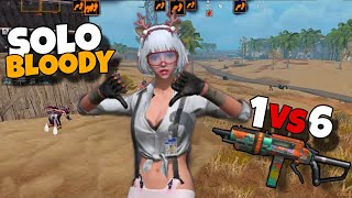 Solo - Bloody Mode / 1vs6 / LAST ISLAND OF SURVIVAL / LAST DAY RULES SURVIVAL #lios #ldrs