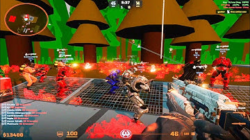 CS2 Zombie Escape Mod - ze_shroomforest2_p - Stage 2 - On GFL