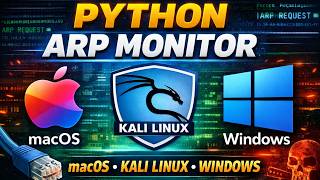 Python ARP Monitor Tutorial | GeekSphere + IT TECH