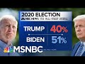 More Troubling Poll Results For President Trump - Day That Was | MSNBC