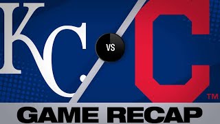 Dozier's go-ahead slam leads Royals to win | Royals-Indians Game Highlights 6\/25\/19