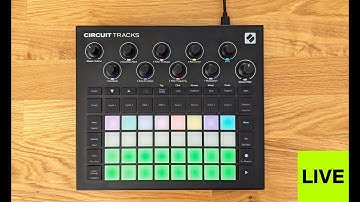 Novation Circuit Tracks // Melodic Techno Live Dawless Jam